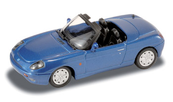 Fiat Barchetta Blue Met 104524  Die Cast model