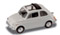 Fiat 500 bianca Die Cast model