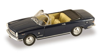 560528 Fiat 2300 S Cabriolet Open Blue 1962 Die Cast model