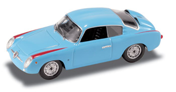 750 Abarth Coup Blue  Die Cast model