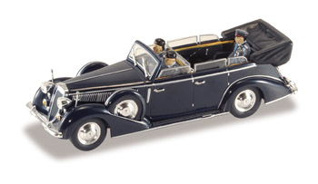 Lancia Astura Ministeriale IV.Serie 1938 with King Vittorio Emanuele - Die Cast