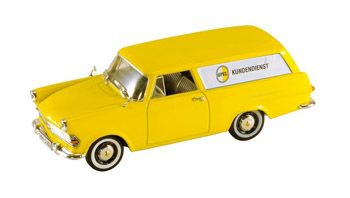 Opel Rekord P2 Caravan 1960 Kundendienst - Die Cast model