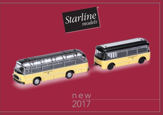 Starline Models 2017 Catalogue - Model Cars for the connaisseur