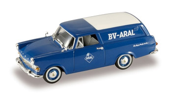 560627 Opel Rekord P2 ARAL Die Cast model