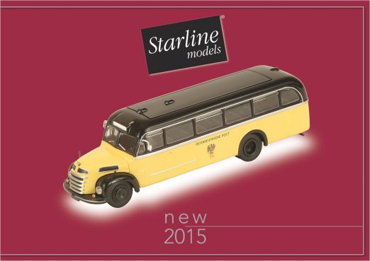 Starline Models 2015 Catalogue - Model Cars for the connaisseur